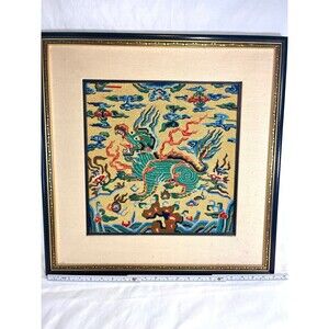 Rank Badge with Stylized Bear, China Ming Dynasty